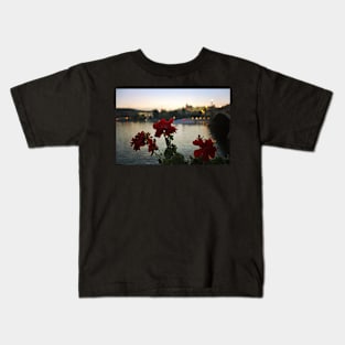 River Bokeh Kids T-Shirt